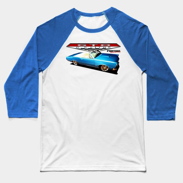 1965 GTO Convertible Baseball T-Shirt by Chads